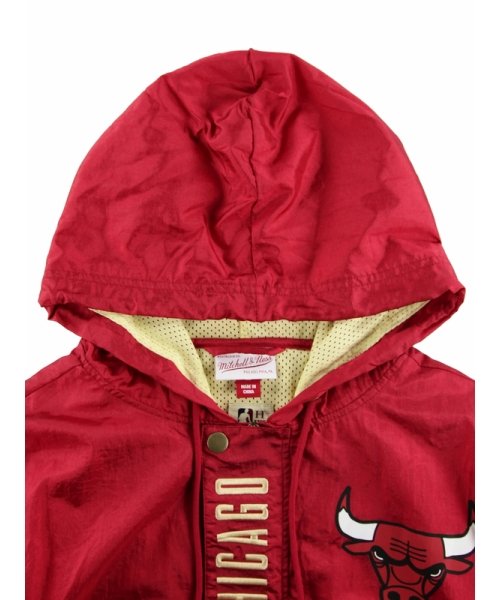 Mitchell & Ness(ミッチェルアンドネス)/ブルズ チーム OG 2.0 アノラック ウィンドブレーカー ヴィンテージロゴ NBA TEAM OG 2.0 ANORAK WINDBREAKER BULLS/img02