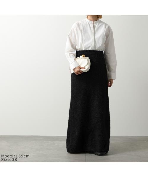 C.T.plage(シーティープラージュ)/C.T.plage スカート Alpaca loop back slit skirt CT23331－1/img05