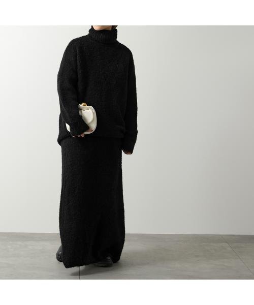 C.T.plage スカート Alpaca loop back slit skirt CT23331－1 plage Alpaca loop back slit skirt