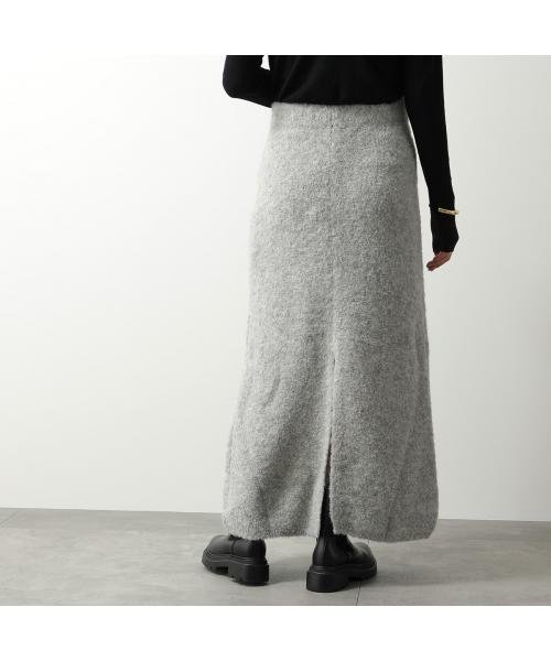 C.T.plage スカート Alpaca loop back slit skirt CT23331－1 plage Alpaca loop back slit skirt