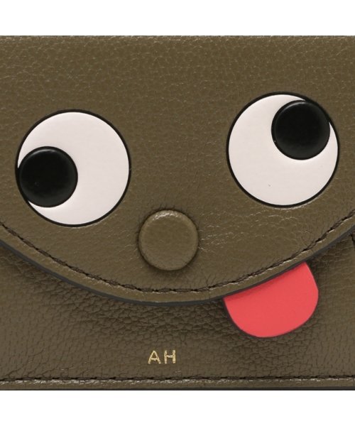 ANYA HINDMARCH(アニヤハインドマーチ)/アニヤハインドマーチ カードケース ザニー カーキ レディース ANYA HINDMARCH 5050925188081 FERNCLEMENTINE/img07