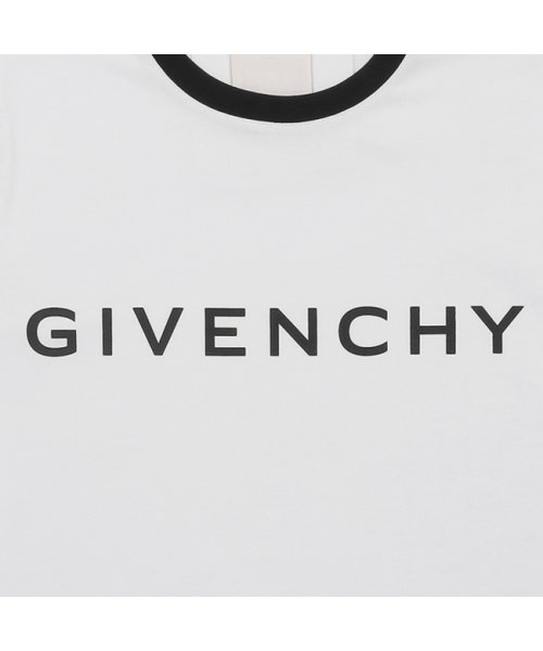 GIVENCHY(ジバンシィ)/ジバンシィ Tシャツ カットソー スリムフィットTシャツ アーキタイプ ロゴ ホワイト ブラック レディース GIVENCHY BW70BF3YAC 116/img06