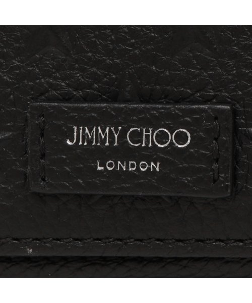 JIMMY CHOO(ジミーチュウ)/ジミーチュウ 三つ折り財布 ビアーレ ミニ財布 ブラック メンズ JIMMY CHOO BEALE EMG/img06