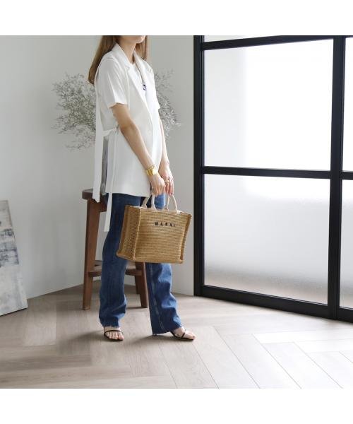 MARNI かごバッグ SMALL TOTE SHMP0077U0 P3860 MARNI かごバッグ SMALL TOTE SHMP0077U0 East
