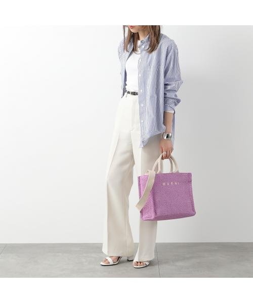 MARNI かごバッグ SMALL TOTE SHMP0077U0 P3860 MARNI かごバッグ SMALL TOTE SHMP0077U0 East