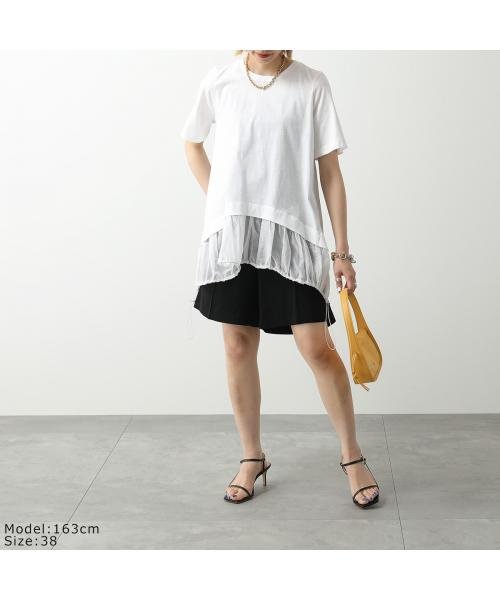 MEIMEIJ(メイメイジェイ)/MEIMEIJ Tシャツ T－SHIRT M2EH11 フリル切替 半袖/img02