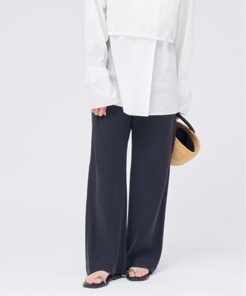 フィブリルサテン イージーパンツ 160cm