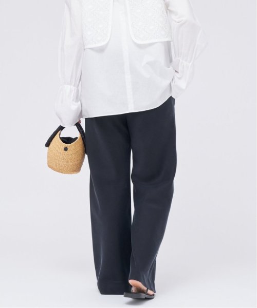 フィブリルサテン イージーパンツ 160cm