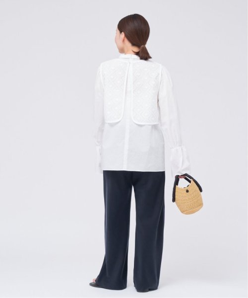 フィブリルサテン イージーパンツ 160cm