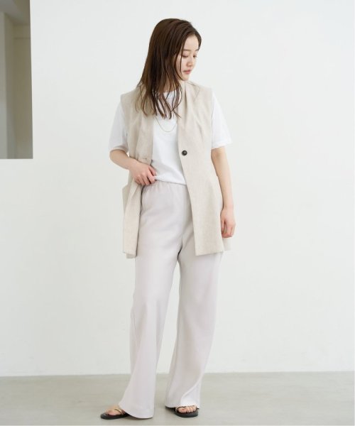 フィブリルサテン イージーパンツ 160cm