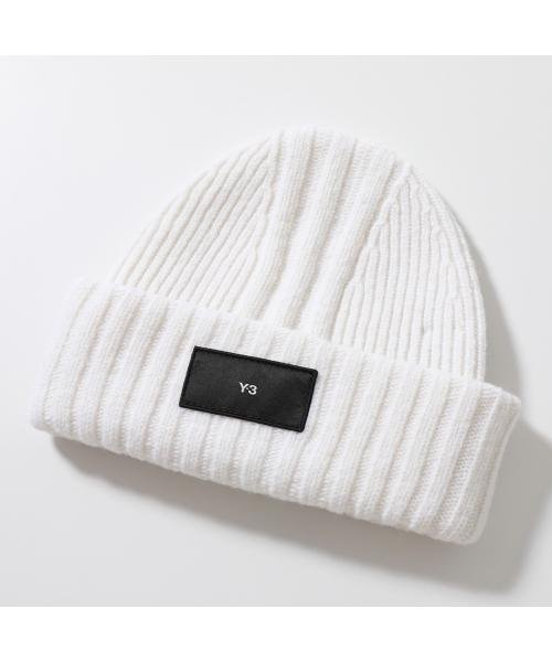 Y-3(ワイスリー)/Y－3 ニット帽 BEANIE ビーニー ロゴパッチ リブ/img02