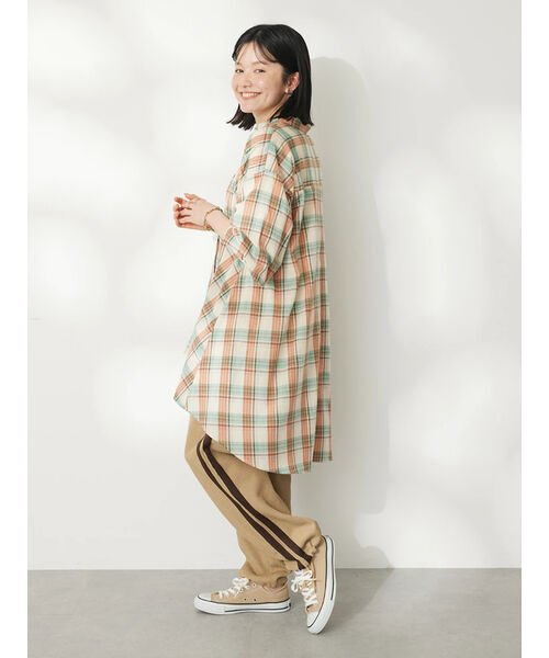 CRAFT STANDARD BOUTIQUE(クラフトスタンダードブティック)/チェックフィッシュテールチュニック/img09