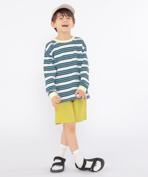 SHIPS KIDS(シップスキッズ)/SHIPS KIDS:100～130cm / マルチ ボーダー 長袖 TEE/img05