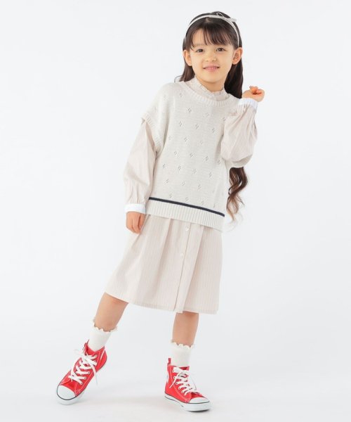 SHIPS KIDS(シップスキッズ)/SHIPS KIDS:100～125cm / サマーニット ベスト/img07