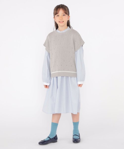 SHIPS KIDS(シップスキッズ)/SHIPS KIDS:130～155cm / サマーニット ベスト/img02