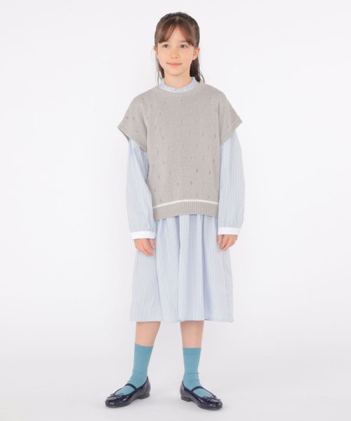 SHIPS KIDS(シップスキッズ)/SHIPS KIDS:130～155cm / サマーニット ベスト/img06