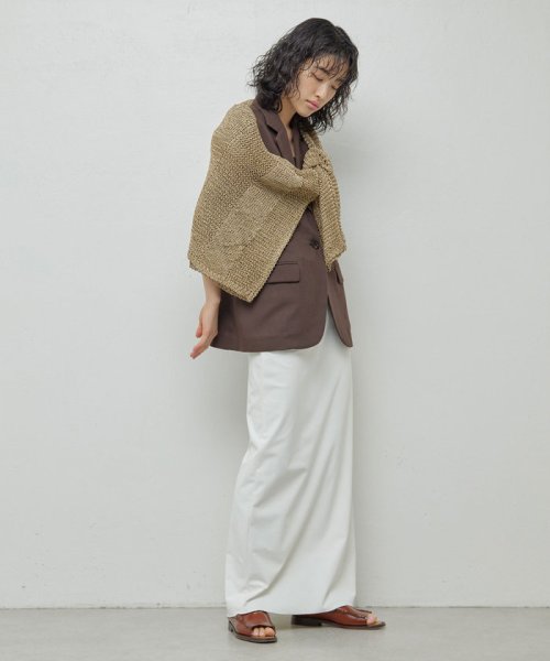 ハーフスリーブシングルジャケット 