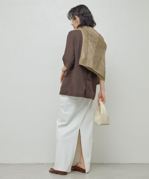 ハーフスリーブシングルジャケット 