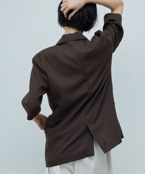 ハーフスリーブシングルジャケット 