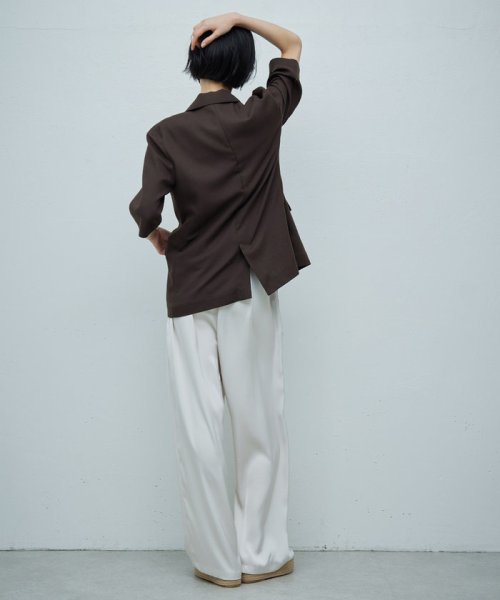 ハーフスリーブシングルジャケット 