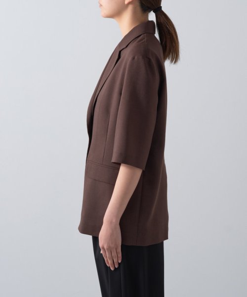 ハーフスリーブシングルジャケット 