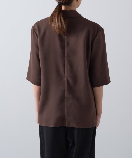 ハーフスリーブシングルジャケット 