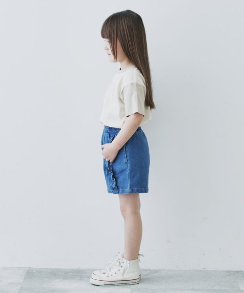 THE SHOP TK（KID）(ザ　ショップ　ティーケー（キッズ）)/【110－150】オーガビッツ配色コットンTシャツ/img08