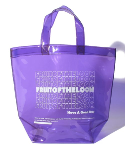 FRUIT OF THE LOOM(フルーツオブザルーム)/FRUIT OF THE LOOM COLOR CLEAR TOTE RG7/img06