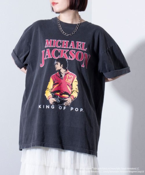 GLOSTER(GLOSTER)/【新柄追加】【GOOD ROCK SPEED/グッドロックスピード】MICHAEL JACKSON TEE by GOOD ROCK SPEED フォトTシャツ/img30