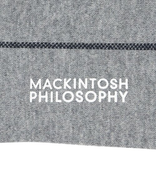 MACKINTOSH PHILOSOPHY(マッキントッシュ フィロソフィー)/ラインストライプ ビジネスソックス/img04