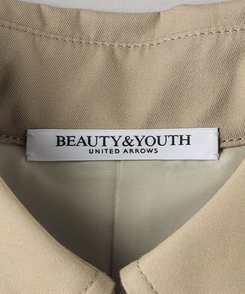 BEAUTY&YOUTH UNITED ARROWS(ビューティーアンドユース　ユナイテッドアローズ)/コットンブレンドギャバ トレンチコート －撥水加工－/img21