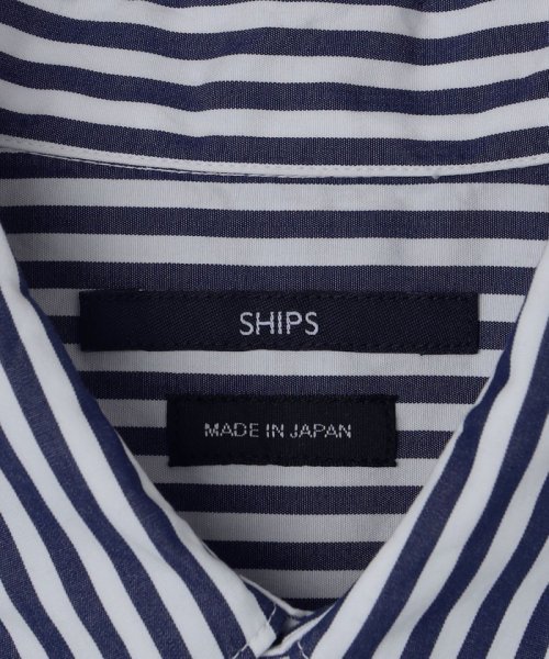 SHIPS MEN(シップス　メン)/SHIPS: レギュラーカラー ベーシック 長袖 シャツ 〈ストライプ/ギンガムチェック〉/img24