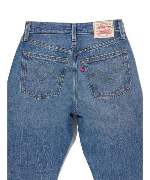 Levi's(リーバイス)/501(R) ジーンズ FOR WOMEN ミディアムインディゴ QUOTIDIAN TRANS/img08