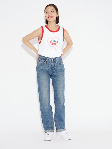 501(R) ジーンズ FOR WOMEN ミディアムインディゴ QUOTIDIAN TRANS 