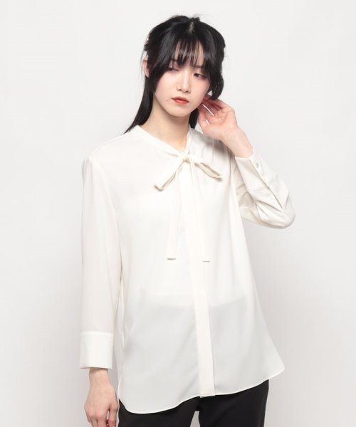 Theory(セオリー)/ブラウス　PRIME GGT TIE BLOUSE/img01