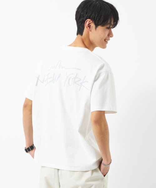 green label relaxing(グリーンレーベルリラクシング)/【別注】＜Manhattan Portage＞GLR グラフィック 半袖 Tシャツ カットソー/img03