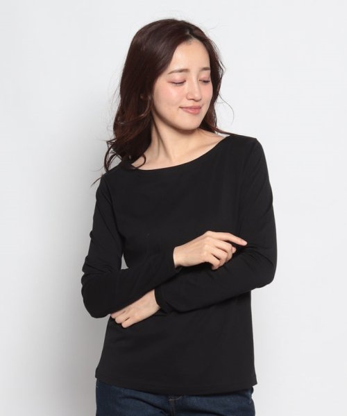 BENETTON (women)(ベネトン（レディース）)/ボートネック長袖Tシャツ・カットソー/img26