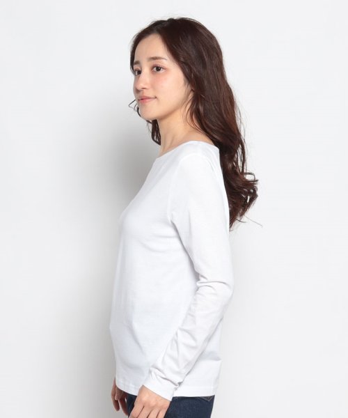 BENETTON (women)(ベネトン（レディース）)/ボートネック長袖Tシャツ・カットソー/img13