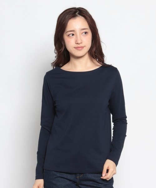 BENETTON (women)(ベネトン（レディース）)/ボートネック長袖Tシャツ・カットソー/img28