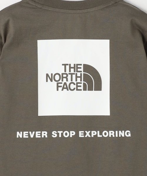 green label relaxing （Kids）(グリーンレーベルリラクシング（キッズ）)/＜THE NORTH FACE＞バック スクエアロゴ Tシャツ 110cm－130cm/img10