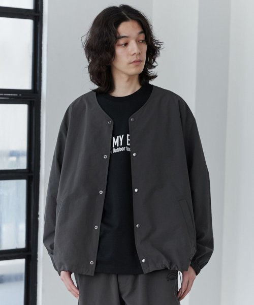 coen(coen)/【C.Mt】FUNCTION　NOCOLLAR　BLOUSON/img12