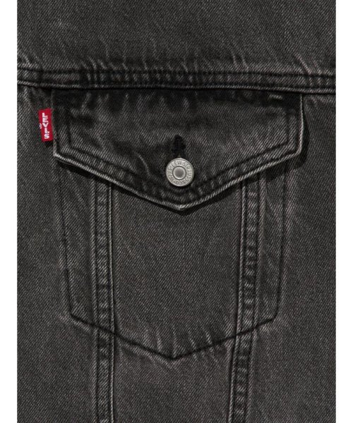 Levi's(リーバイス)/XL WOMEN'S トラッカージャケット ブラック WORN IN/img10