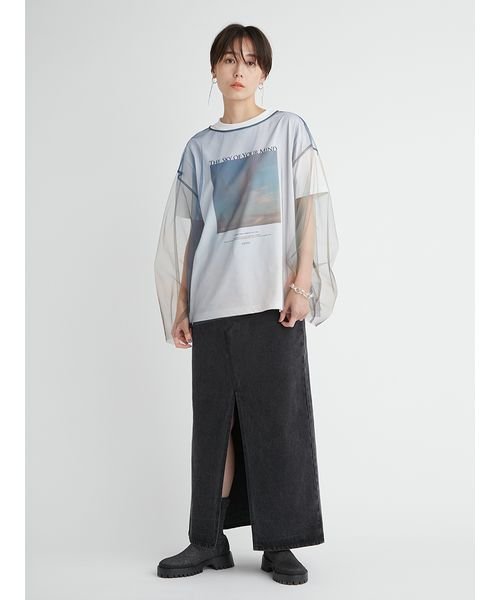 emmi atelier(emmi　atelier)/【emmi atelier】eco フォトTシャツ/img09