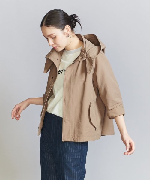 BEAUTY&YOUTH UNITED ARROWS(ビューティーアンドユース　ユナイテッドアローズ)/グログランフード マウンテンパーカー －2WAY/撥水加工－/img02