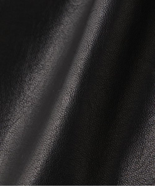 PRANK PROJECT/Eyelet Vegan Leather Skirt 