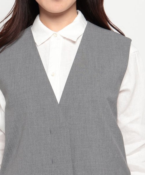 MICA&DEAL(マイカアンドディール)/【セットアップ対応商品】v－neck vest/img06