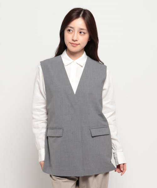 MICA&DEAL(マイカアンドディール)/【セットアップ対応商品】v－neck vest/img10