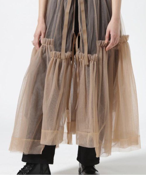 RoyalFlash(ロイヤルフラッシュ)/MAISON SPECIAL/メゾンスペシャル/Suspender Tulle Skirt/img09