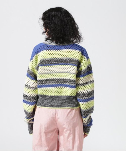 RoyalFlash(ロイヤルフラッシュ)/MAISON SPECIAL/メゾンスペシャル/Multi Border Cardigan/img03