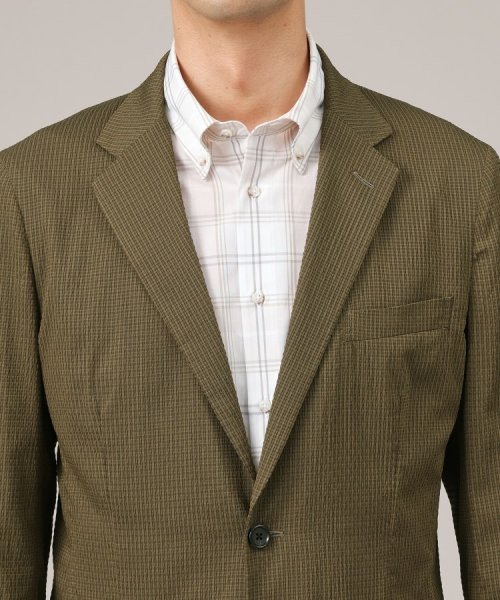 【抗菌防臭】DotAir（R）シアサッカー ジャケット 抗菌防臭 DotAir ポリジン